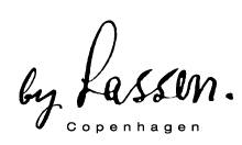 Logo der dänischen Manufaktur by Lassen aus Kopenhagen.