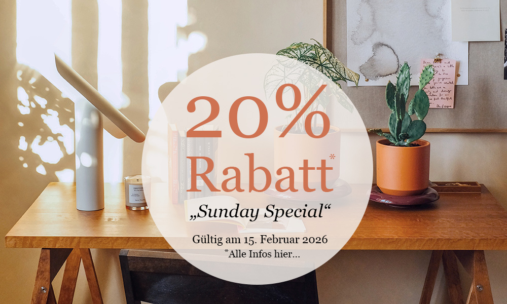 20% Rabatt auf Ihre Bestellung!