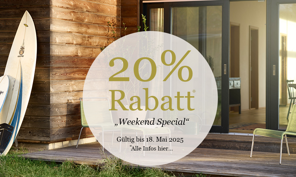 20% Rabatt auf Ihre Bestellung!