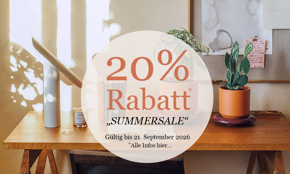 20% Rabatt auf Ihre Bestellung!