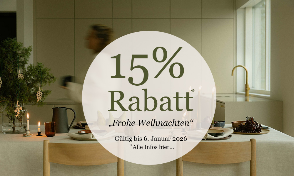 15% Rabatt auf Ihre Bestellung!