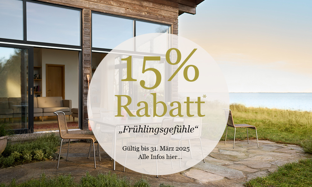 15% Rabatt auf Ihre Bestellung