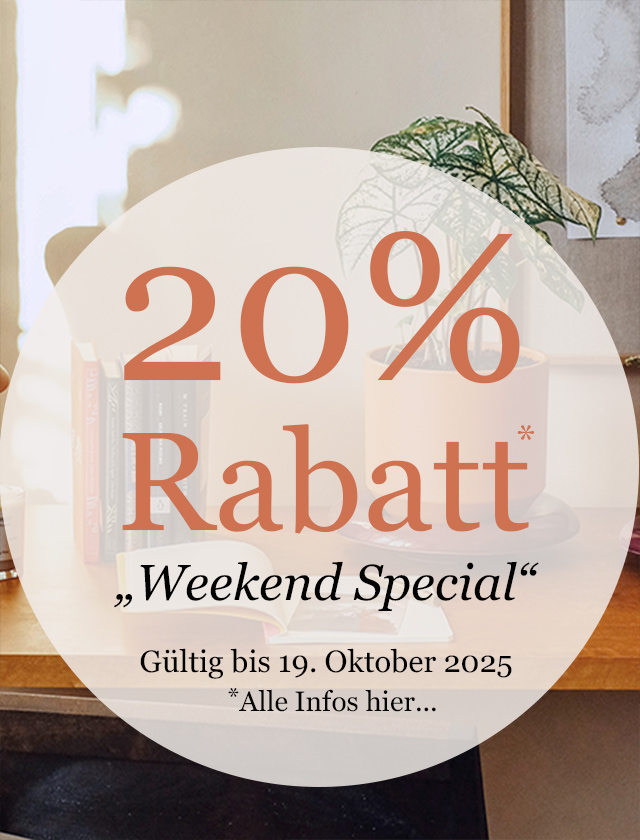 20% Rabatt auf Ihre Bestellung!