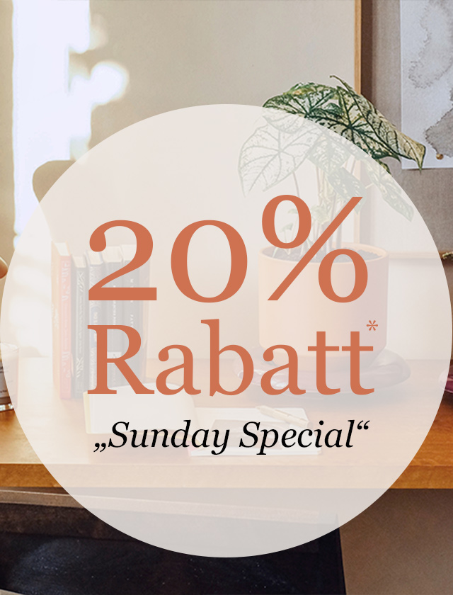 20% Rabatt auf Ihre Bestellung!