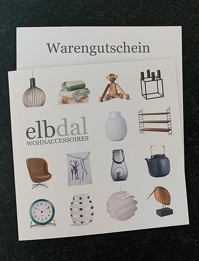 elbdal Warengutschein - Gutschein für skandinavisches Wohnen - online & offline einlösbar - Betrag frei wählbar!