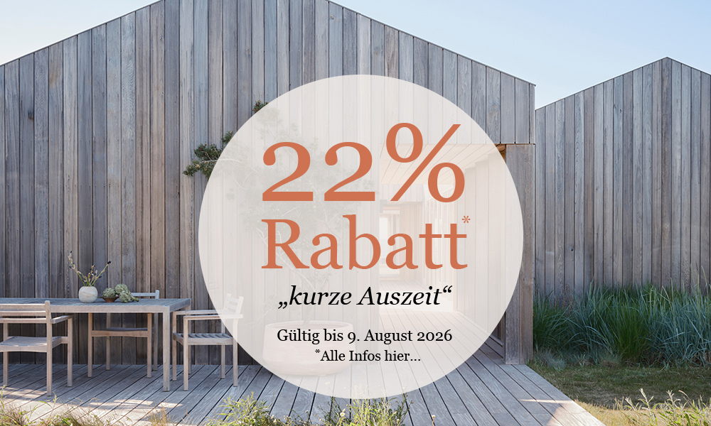 22% Rabatt auf Ihre Bestellung!