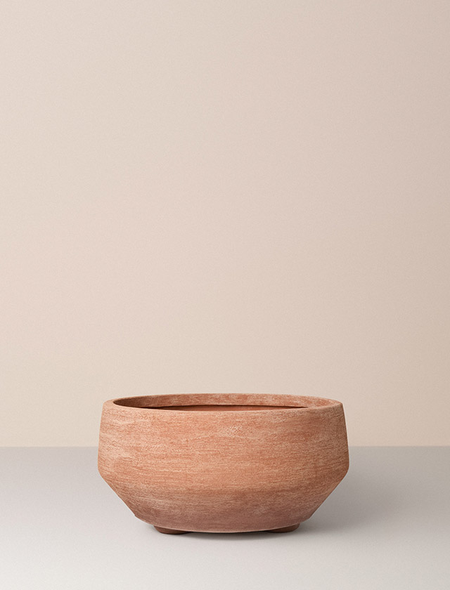 Bergs Potter Doma Pflanzgefäße Ø70 cm in Rosa Terracotta