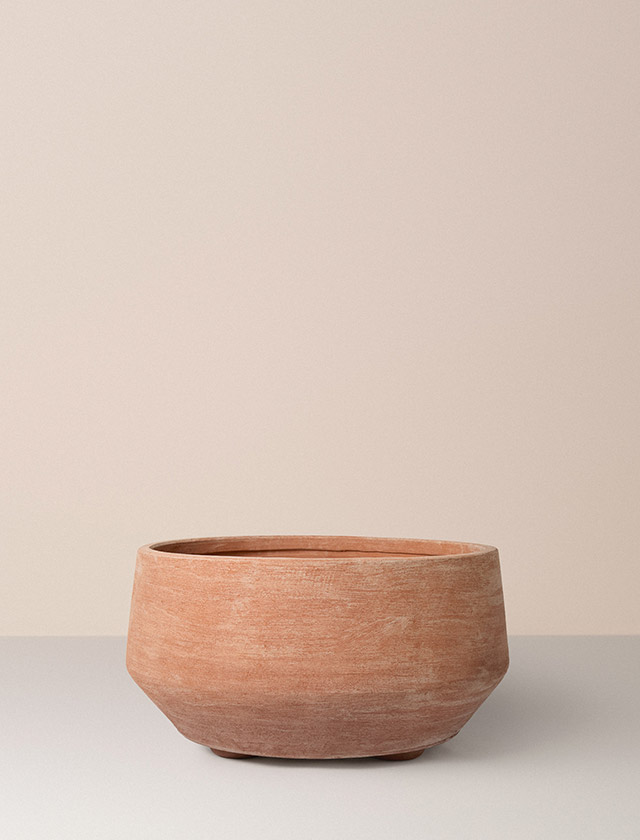 Bergs Potter Doma Pflanzgefäße Ø80 cm in Rosa Terracotta
