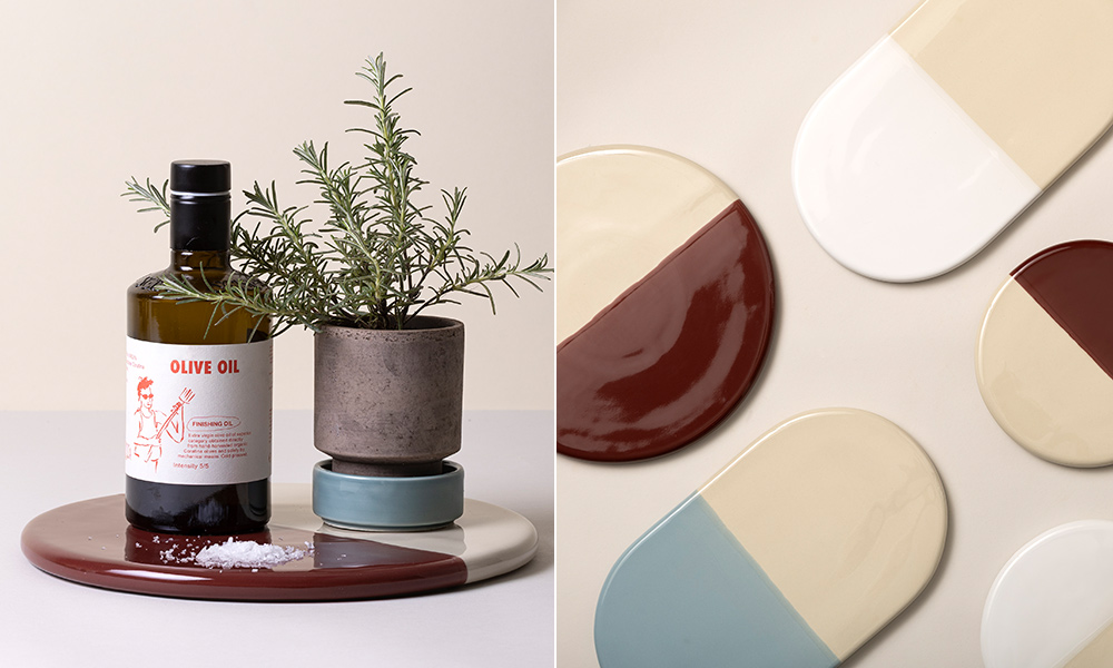 Verleihe deinem Zuhause einen Hauch skandinavischer Eleganz mit dem Bergs Potter Nuna Untersetzer aus Steingut in der Farbkombination Sandstone und Deep Burgundy. Dieser formschöne Design-Untersetzer mit einem Durchmesser von 20?cm verbindet natürliche Erdverbundenheit mit moderner Farbästhetik – entworfen vom dänischen Designer Rasmus Rostrup.