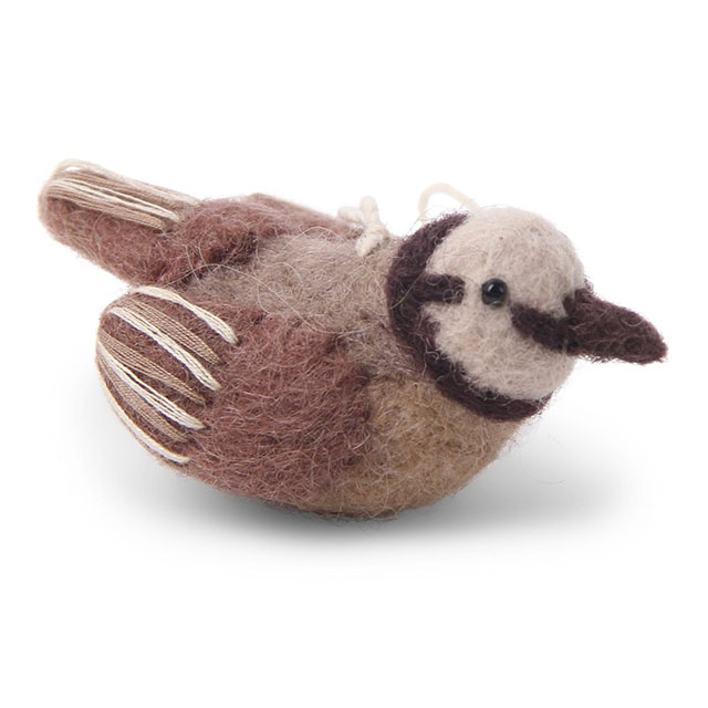 Gimpel aus Wollfilz von Gry & Sif
