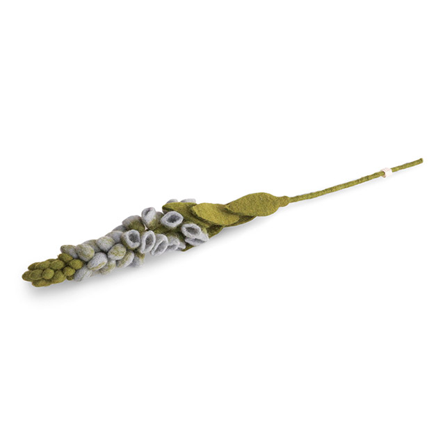 Gry & Sif Sommerblumen aus Wollfilz – Fingerhut in der Farbe Hellblau