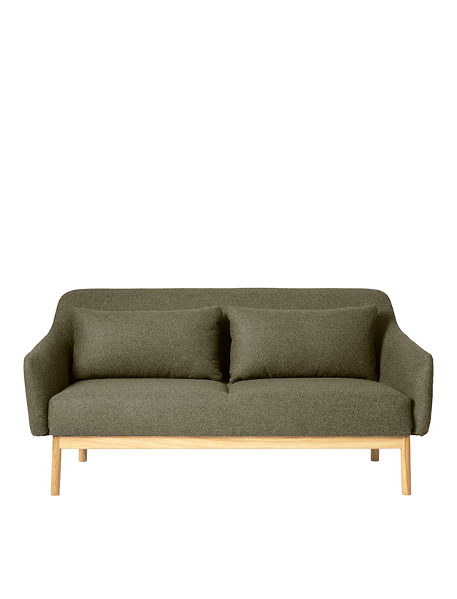 L38 Gesja Sofa für 2 Personen in Green von FDB Møbler