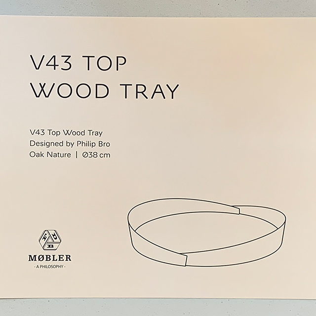 Geschenkkarton - V43 Top Tablett von FDB Møbler