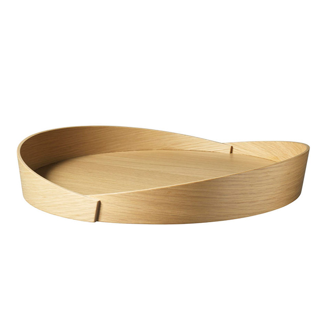 V43 Top Tablett aus Eicheholz