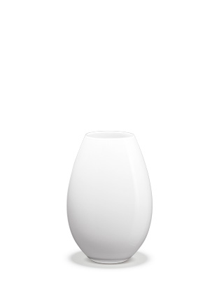 Cocoon Vase von Holmegaard, Weiß