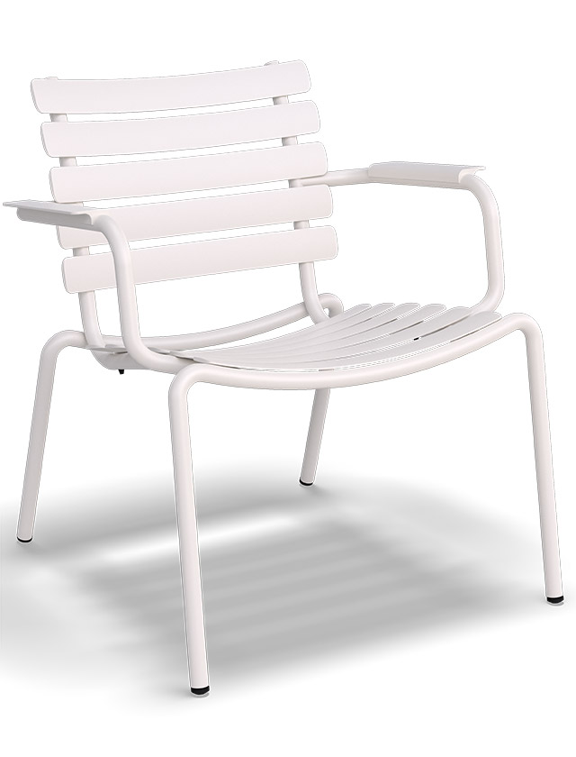 HOUE Alua Lounge Chair in Muted White