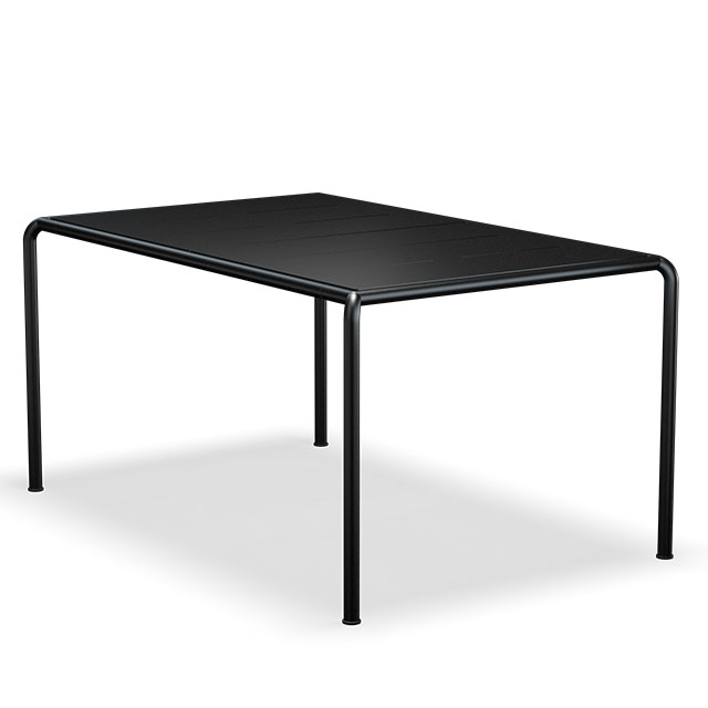 HOUE Avanti Gartentisch - 153 x 98 cm in Mono Black