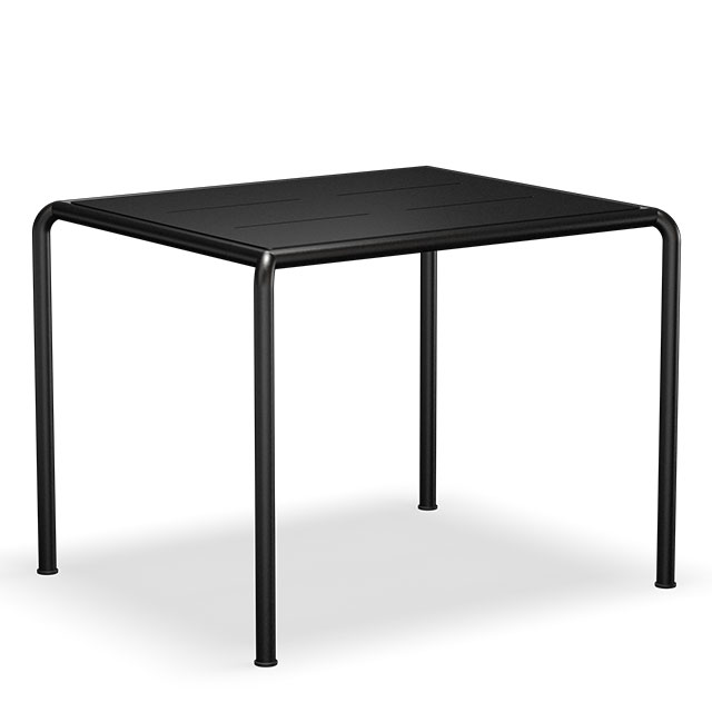 HOUE Avanti Gartentisch - 83 x 98 cm in Mono Black