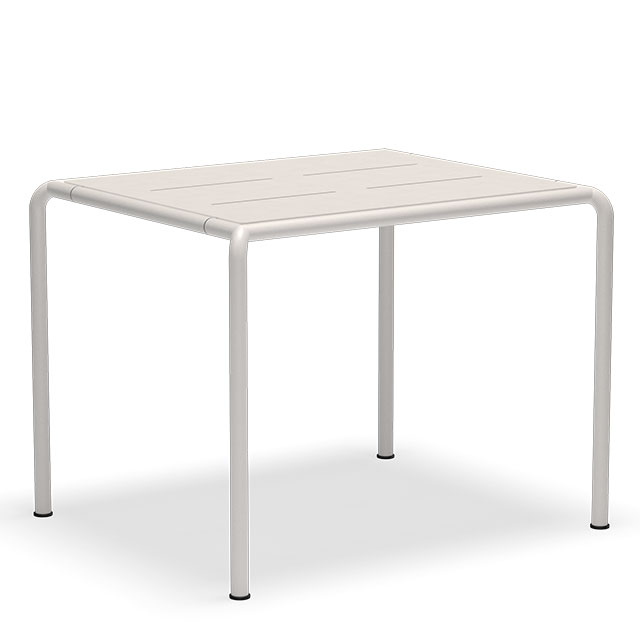 HOUE Avanti Gartentisch - 83 x 98 cm in Mono Muted White