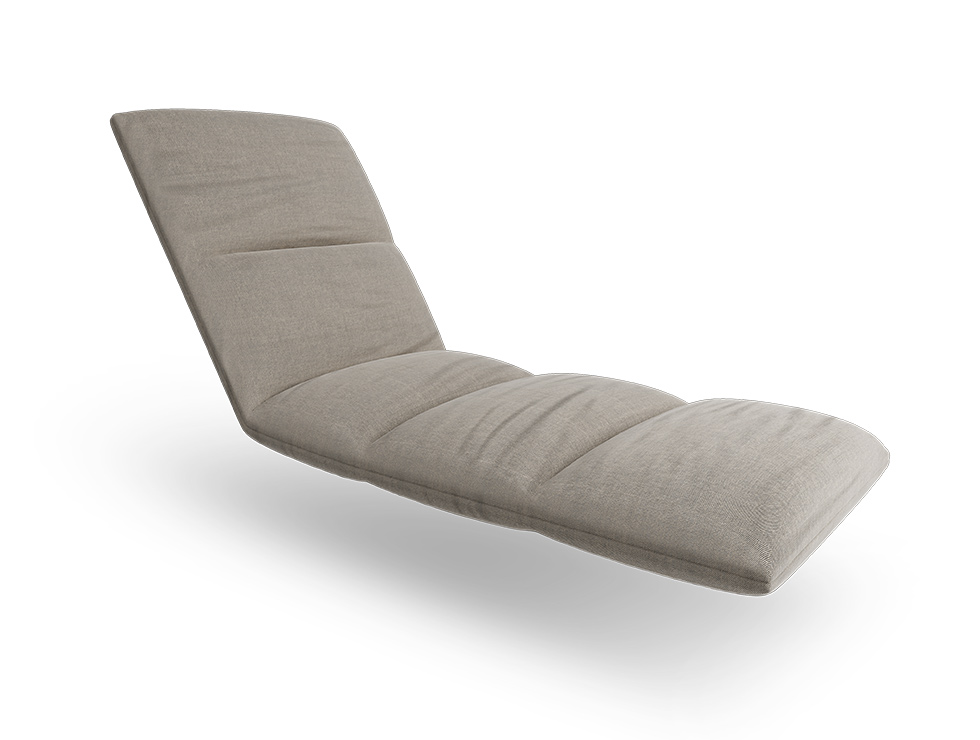 Auflage Sunbrella Heritage Ash für HOUE CLICK Sonnenliege