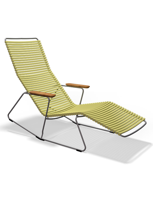 Der CLICK Sunrocker in Lemon Zest ist wetterfest, pflegeleicht und unglaublich bequem – ideal für lange Sommertage oder eine kurze Auszeit zwischendurch. Sie schwingt sanft mit deinen Bewegungen und lässt dich fast schwerelos relaxen.
