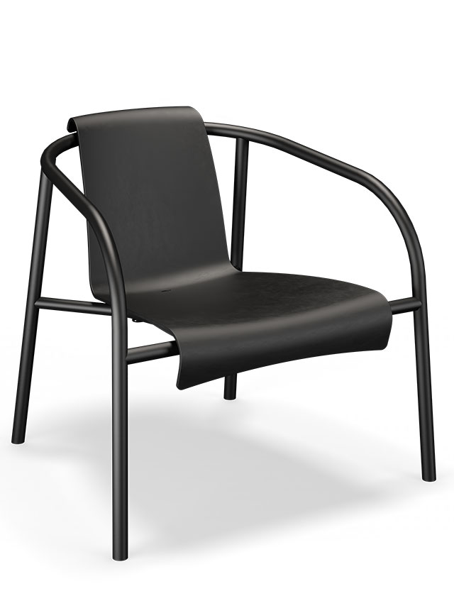 NAMI Lounge Chair in Black von HOUE