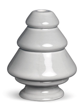 Avvento Kerzenhalter Grau 125 mm von Kähler Design