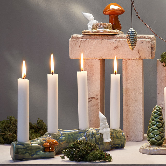 Christmas Tales Juleadvent - Adventsleuchter für 4 Tafelkerzen von Kähler Design