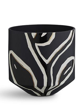 Fiora Blumentopf in Midnight Blue von Kähler Design - Design by Stine Goya
