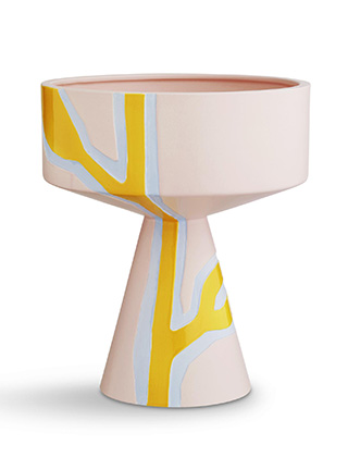 Fiora Tafelaufsatz in Pink von Kähler Design - Design by Stine Goya