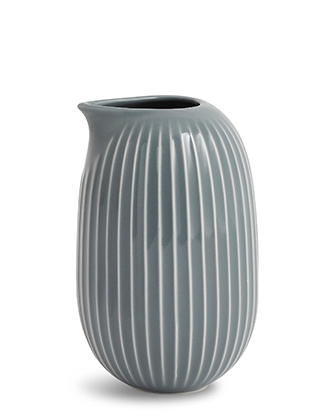 Hammershøi Kännchen & Milchkrug in Marmorgrau von Kähler Design