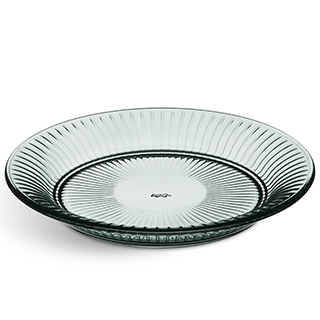 Hammershøi großer Glasteller, Moosgrün 220 mm von Kähler Design