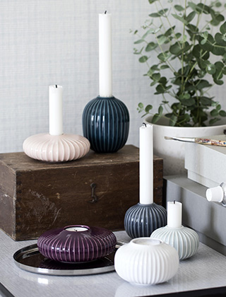 Hammershøi Teelichthalter & Kerzenhalter von Kähler Design