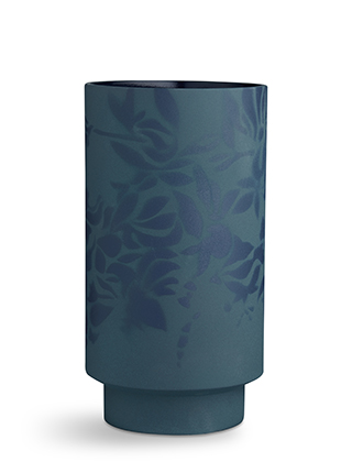 Kabell Vase in Indigoblau von Kähler Design - Höhe 265 mm