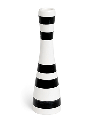 Kähler Omaggio Kerzenhalter in Schwarz, Groß - 240 mm - Kähler Design