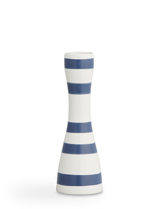 Omaggio Kerzenhalter in Stahlblau, Klein - 160 mm von Kähler Design
