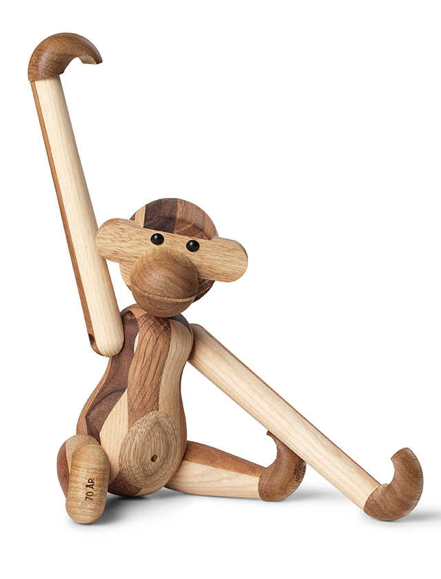 Limitierter Affe Kay Bojesen - Reworked-Monkey - 70 jähriger Geburtstag