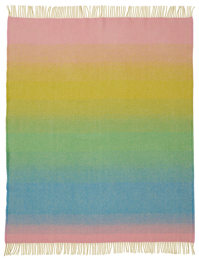 Aurora Wolldecke in der Farbvariante Pastel Dream von Klippan Yllefabrik.