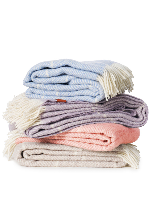 Klippan Frank Wolldecke aus recycelter Wolle