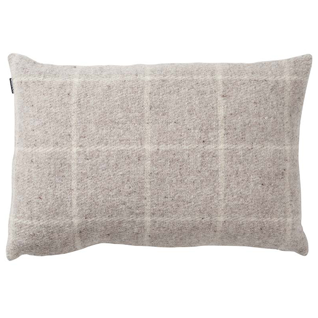 Vinga Kissen - Kissenbezug in Beige aus Schurwolle von Klippan
