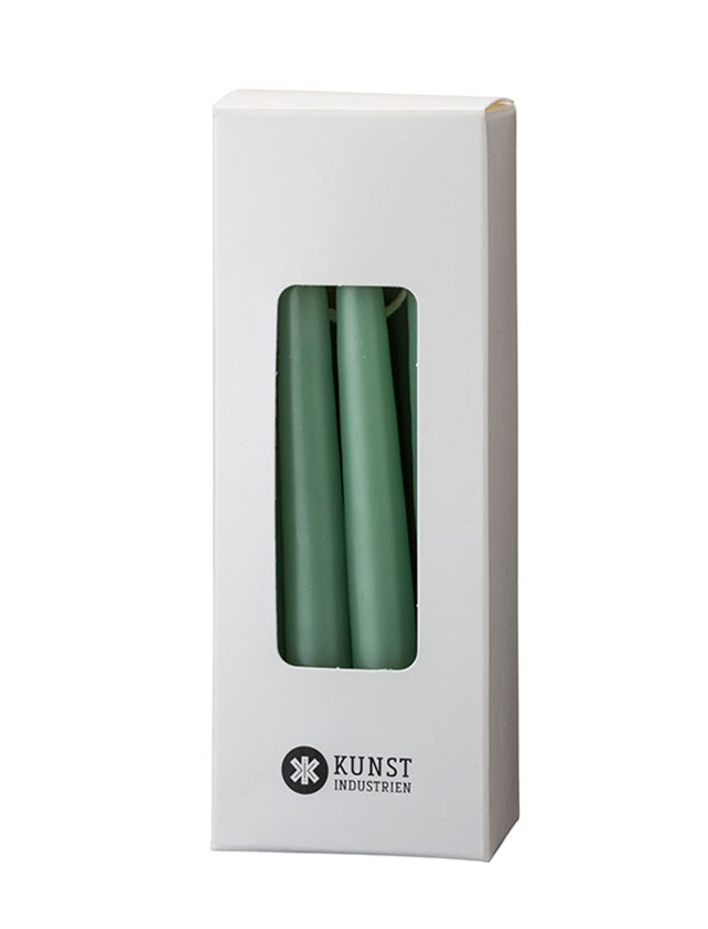 Christbaumkerzen in Dark Reseda Green No.38 von KunstIndustrien