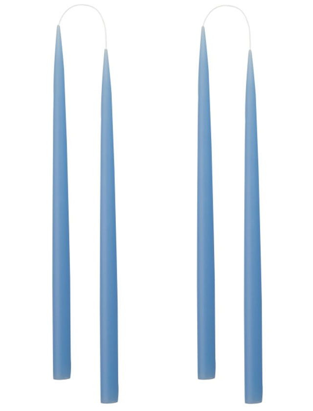 Stabkerzen - 4 Kerzen in der Größe von 35cm in einer Geschenkverpackung in der Farbe Lavender #29