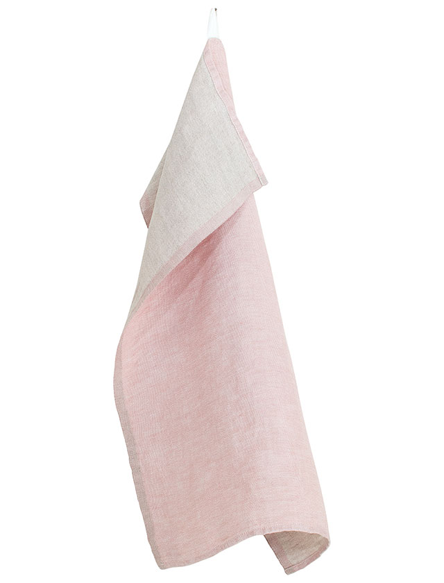Duo Geschirrtuch in Rose-Linen von Lapuan Kankurit