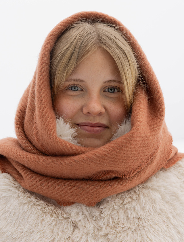 Saana Shawl - Großer Schal aus Merinowolle von Lapuan Kankurit aus Finnland -
