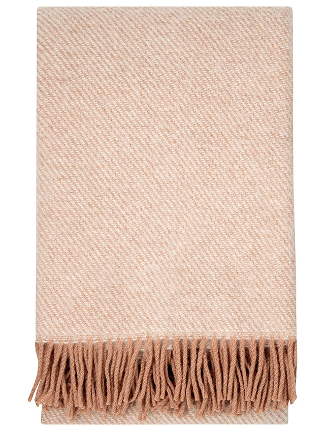 Ilo Wolldecke in Powder White von Lapuan Kankurit