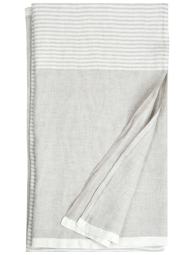 Lapuan Kankurit Leinentuch „Kaisla“ aus 100% Leinen in leinen-white.