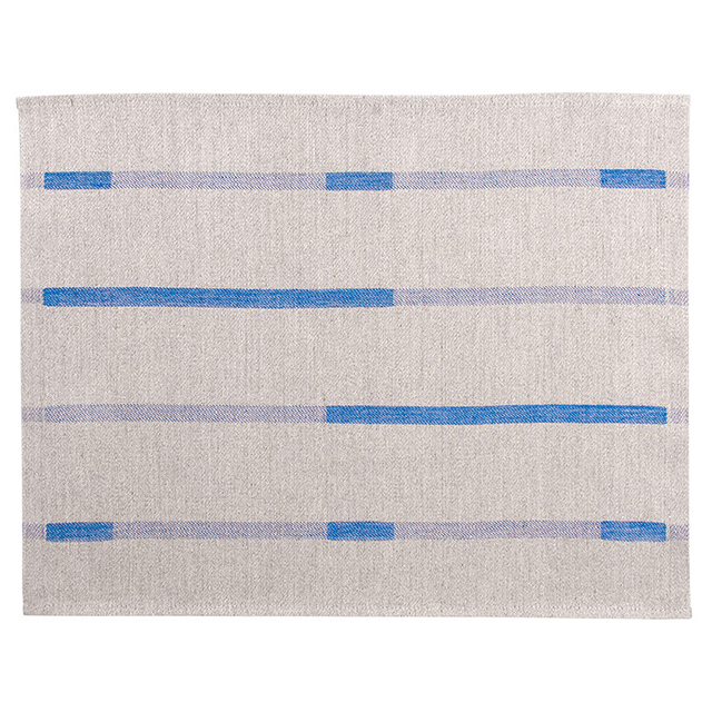 Linnea Place Mat -Platzset aus Leinen von Lapuan Kankurit in Linen-Blue