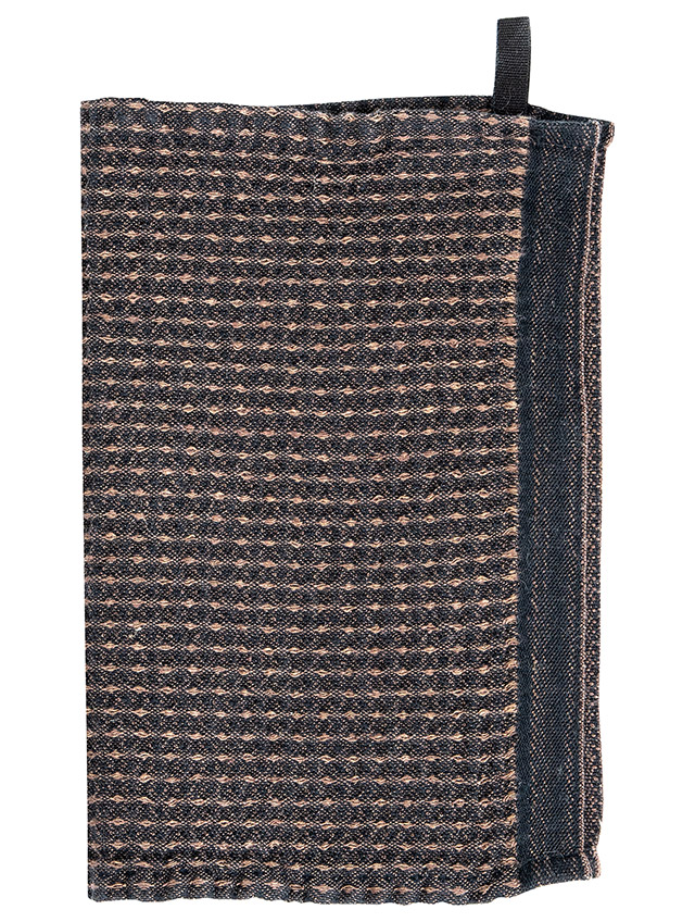 Maija Dishcloth Black-Brown - Spültuch von Lapuan Kankurit aus Finnland