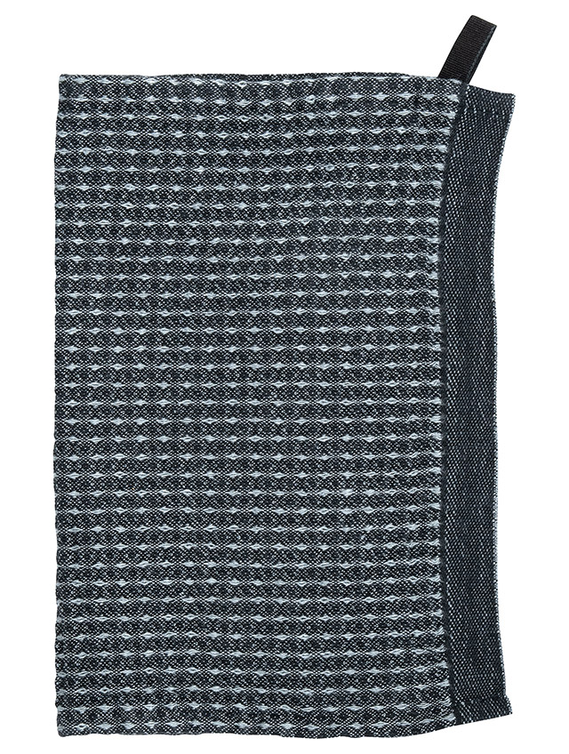 Maija Dishcloth Black-Grey - Spültuch von Lapuan Kankurit aus Finnland