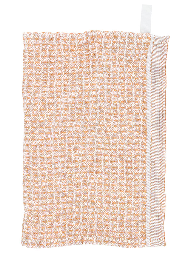 Maija Dishcloth White-Cinnamon - Spültuch von Lapuan Kankurit aus Finnland